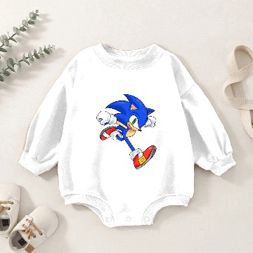 Discover Sonic - Sonic - 3D Baby Romper Sweatshirts