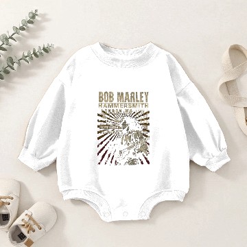 Discover Bob Marley Unisex Eco-Baby Romper Sweatshirts: Hammersmith '76
