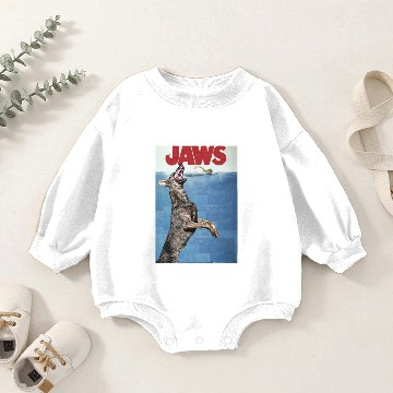 Discover Dutch shepherd Jaws - Dog - Baby Romper Sweatshirts