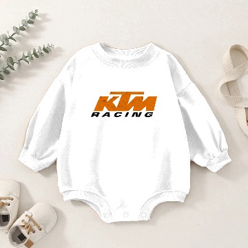 Discover Motorcycle - Ktm Racing - Baby Romper Sweatshirts