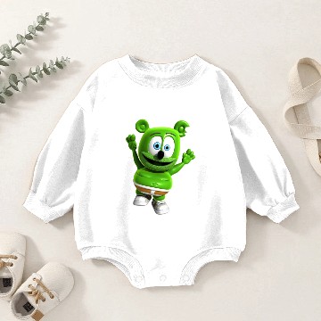 Discover Gummy Bear Baby Romper Sweatshirts
