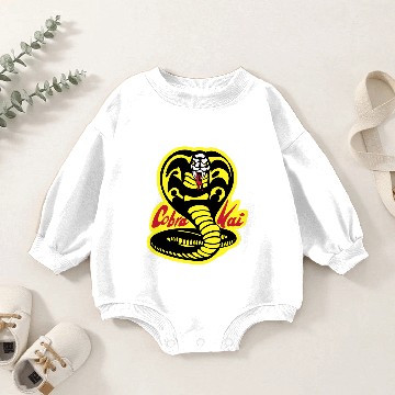 Discover Cobra Kai 3 Original Logo Pullover Baby Romper Sweatshirts