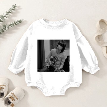 Discover Keith Richards Smoking Baseball Baby Romper Sweatshirts