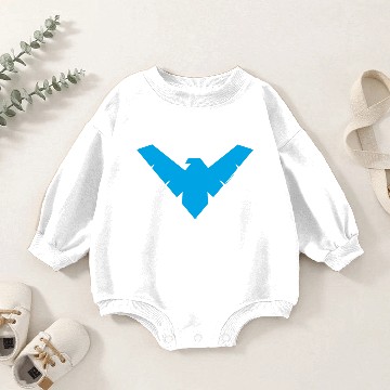 Discover Batman Nightwing Symbol Pullover Baby Romper Sweatshirts Baby Romper Sweatshirts