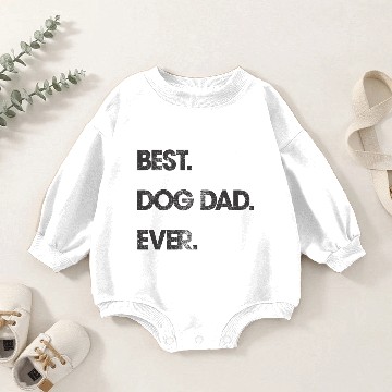 Discover Men's Baby Romper Sweatshirts Best Dog Dad Ever