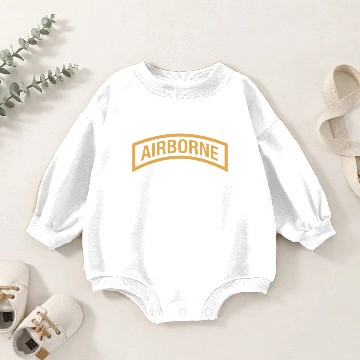 Discover Army Airborne Tab 20162 Baby Romper Sweatshirts