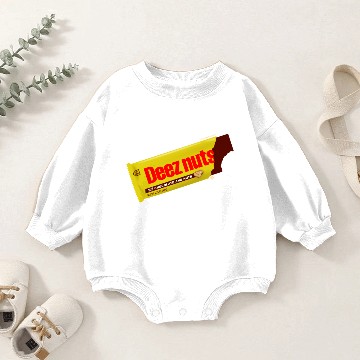 Discover Deez Nuts (candy bar) Baby Romper Sweatshirts