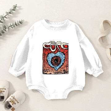 Discover The Cure Boys Vintage Retro Zip Baby Romper Sweatshirts