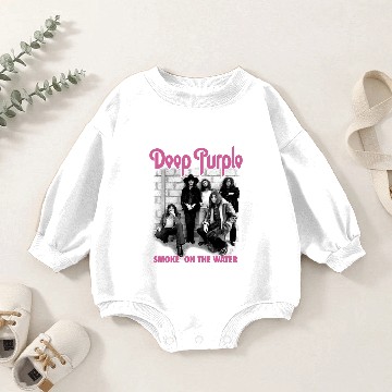 Discover Baby Romper Sweatshirts Deep Purple