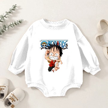 Discover Monkey D.Luffy One Piece Baby Romper Sweatshirts