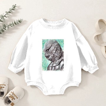 Discover Creature From the Black Lagoon - Creature From The Black Lagoon - Baby Romper Sweatshirts