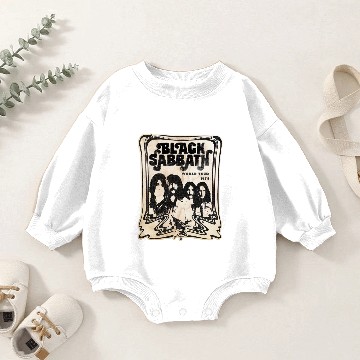 Discover Black Sabbath - Black Sabbath Baby Romper Sweatshirts