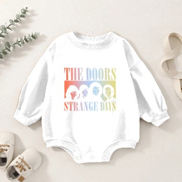 Discover The Doors Strange Days Baby Romper Sweatshirts