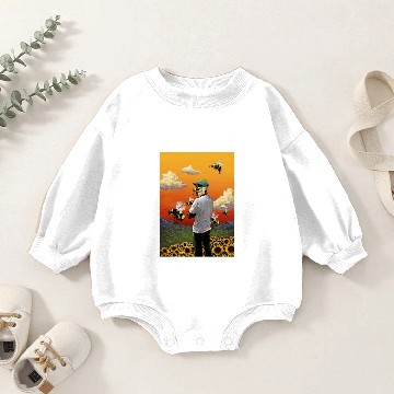 Discover Flower Boy - Flower Boy - Baby Romper Sweatshirts