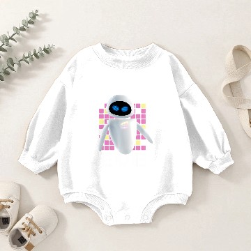 Discover Disney Pixar Wall-E Geometric Eve Baby Romper Sweatshirts