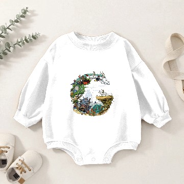 Discover Studio Ghibli Baby Romper Sweatshirts, Studio Ghibli Character Baby Romper Sweatshirts