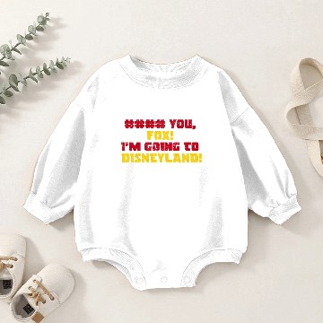 Discover Deadpool   You Fox Im Going To Disneyland Baby Romper Sweatshirts - 1 Baby Romper Sweatshirts