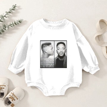 Discover Will Smith Mugshot Short Sleeve Baby Romper Sweatshirts, Celebrity Baby Romper Sweatshirts, Funny Baby Romper Sweatshirts
