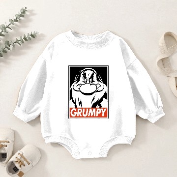 Discover Disney Snow White Grumpy Streetwear Poster Baseball Tees Baby Romper Sweatshirts