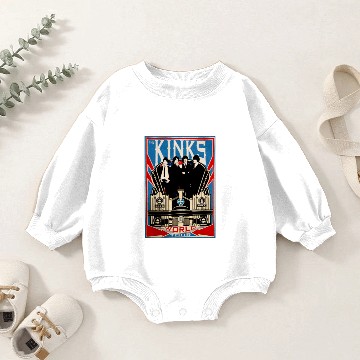 Discover The Kinks Band World Tour Essential Baby Romper Sweatshirts