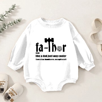Discover Fa-Thor Baby Romper Sweatshirts