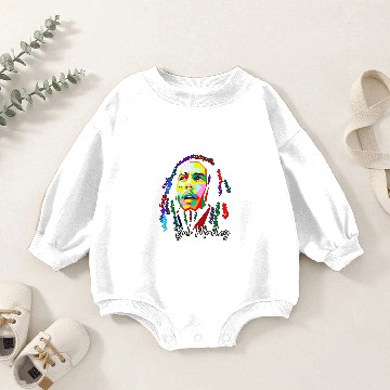Discover Bob Marley Baby Romper Sweatshirts