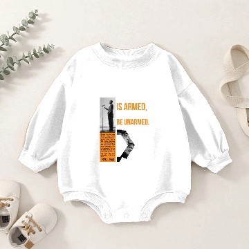 Discover Malcolm X Quote Baby Romper Sweatshirts