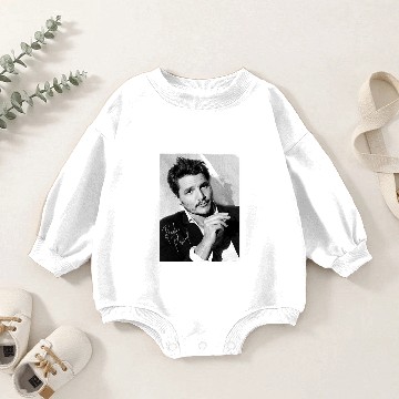 Discover Pedro Pascal - BW III Baby Romper Sweatshirts