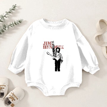 Discover Jimi Hendrix 3D Baby Romper Sweatshirts