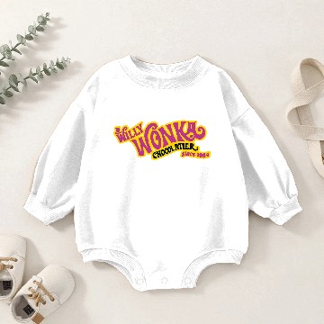 Discover Willy Wonka, Chocolatier Baby Romper Sweatshirts