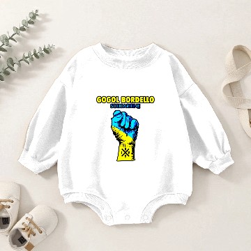 Discover gogol bordello solidaritine logo Baby Romper Sweatshirts