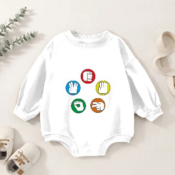 Discover Big Bang Theory Sheldon Rock Baby Romper Sweatshirts