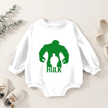Discover THE HULK INSPIRED SUPERHERO Baby Romper Sweatshirts