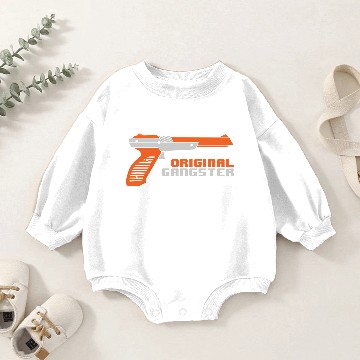 Discover Original Gangster Funny Baby Romper Sweatshirts