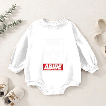 Discover The Big Lebowski ABIDE Baby Romper Sweatshirts