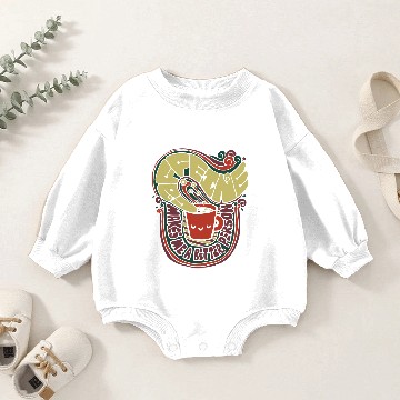 Discover Caffeine, Makes me a better person Baby Romper Sweatshirts