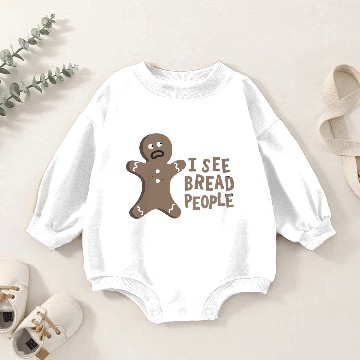 Discover Bread People Baby Romper Sweatshirts