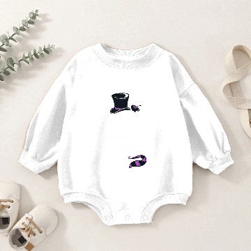 Discover All Mad Here Baby Romper Sweatshirts