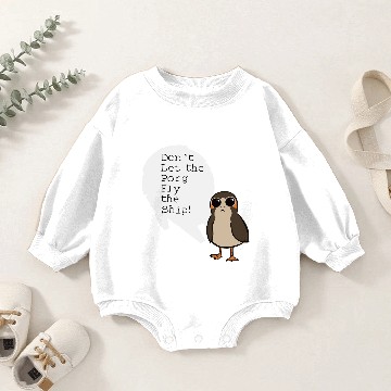 Discover Don't Let Them Fly The Ship! Baby Romper Sweatshirts