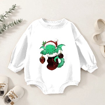 Discover Cthulhu Stocking Stuffer Baby Romper Sweatshirts