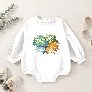 Discover Four Seasons In One Day Baby Romper Sweatshirts