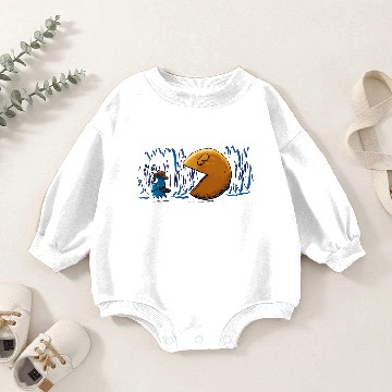 Discover Ghostly Raider Baby Romper Sweatshirts