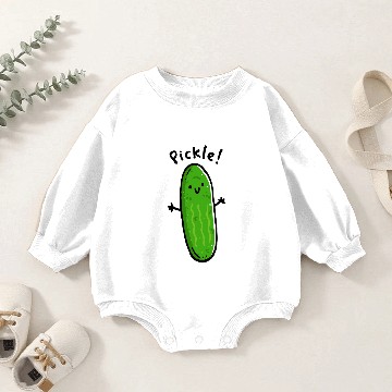 Discover I_m a Pickle Baby Romper Sweatshirts