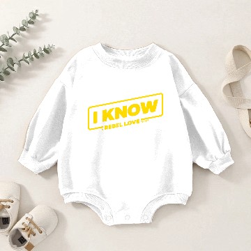 Discover I Know Baby Romper Sweatshirts