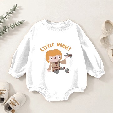 Discover Little Rebels Baby Romper Sweatshirts