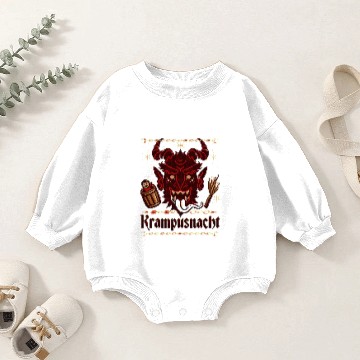 Discover Krampus Night Baby Romper Sweatshirts