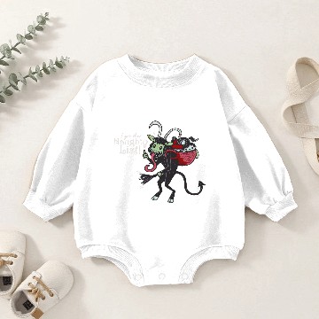 Discover Kute Krampus Baby Romper Sweatshirts