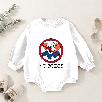 Discover No Bozos Eddie van Baby Romper Sweatshirts
