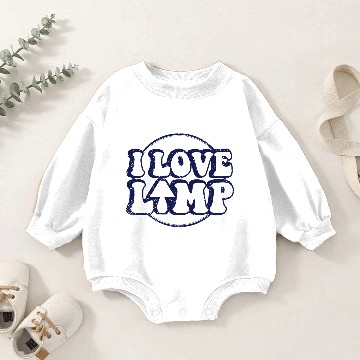 Discover I Love Lamp Baby Romper Sweatshirts