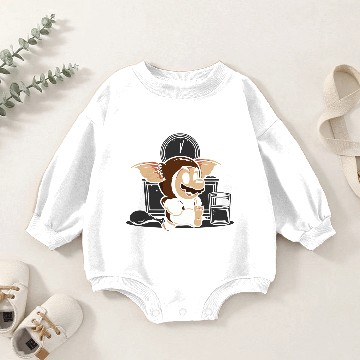 Discover Its-a Me Gizmo Baby Romper Sweatshirts